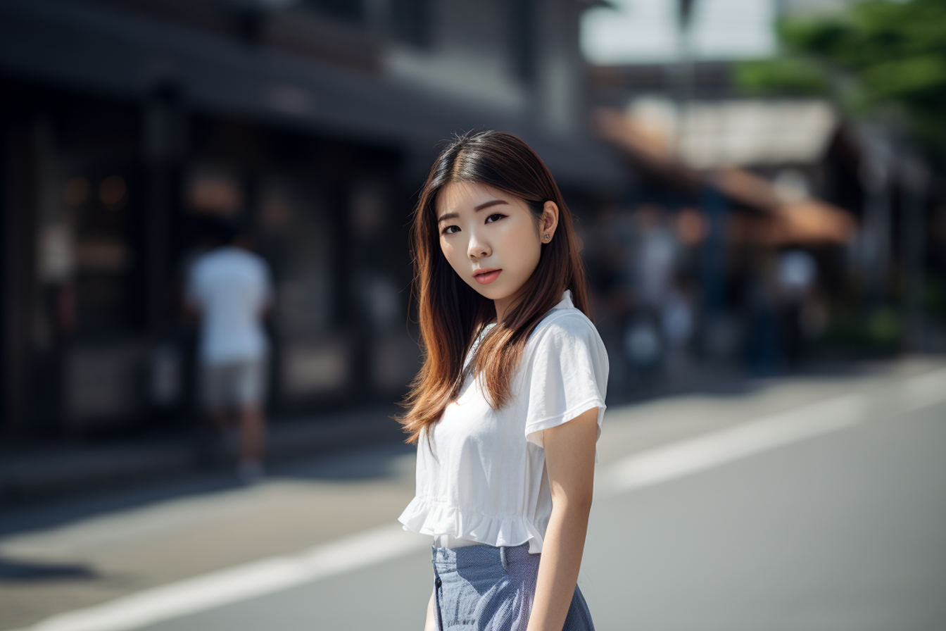 Beautiful Japanese girl